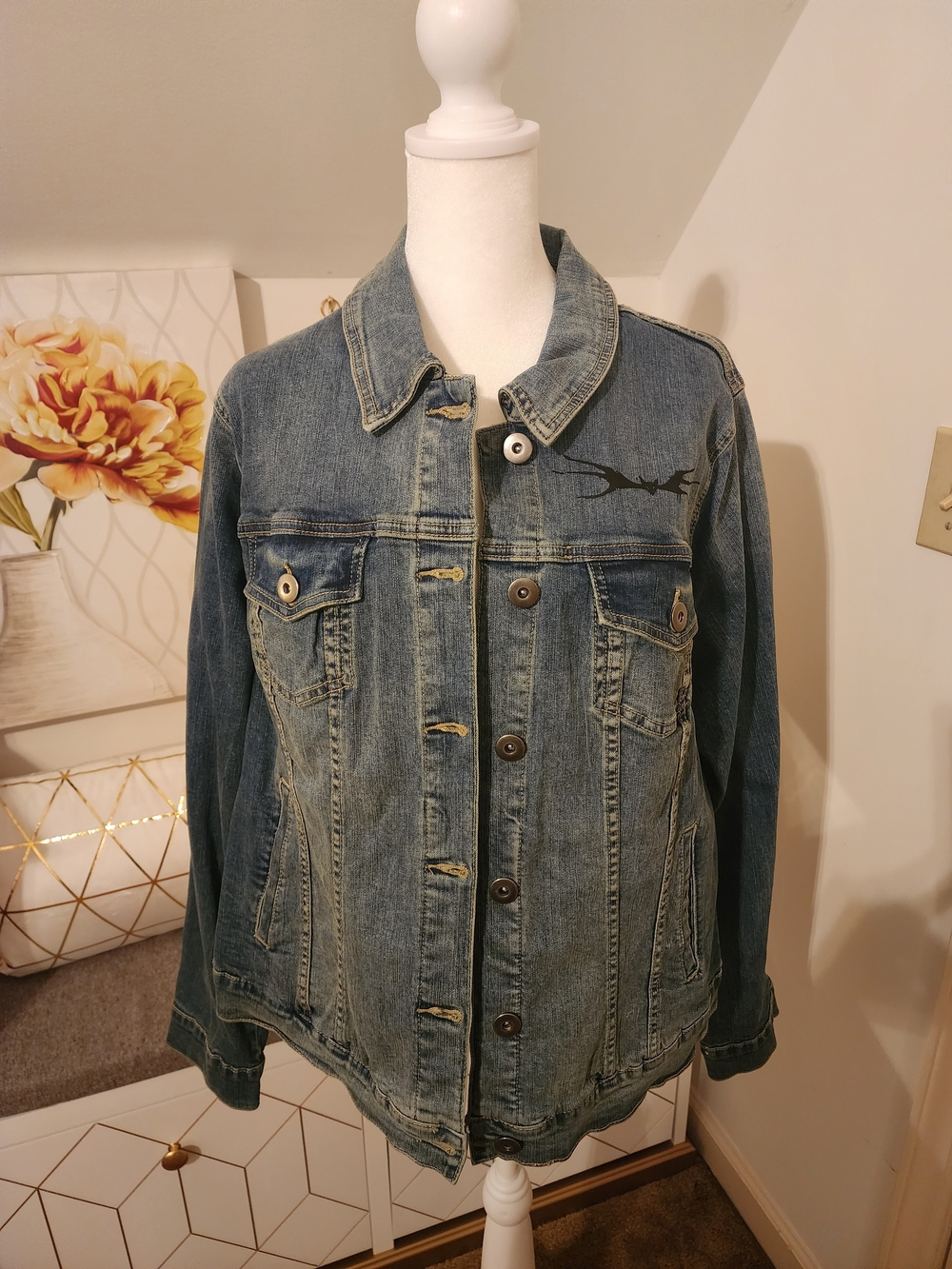 Torrid's "Simply Meant To Be" Denim Jacket - Disney Collection